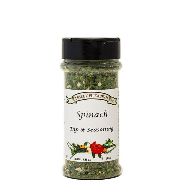 Lesley Elizabeth, Spinach, Dip & Seasoning, Spice Blend, Dry Spice