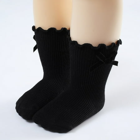 

TOWED22 Baby Boy Socks Baby Socks Toddlers Boys Girls Socks Soft Bottom Toddler Shoes Socks Princess Socks Floor Socks For Black