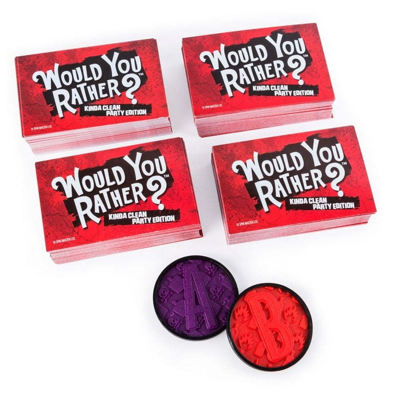 Spin Master Games Would You Rather Board Game