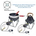 thumbnail image 6 of ARC 339R Portable Propane Burner Stove Cast Iron Single Burner with Detachable Rack Camping Stove BBQ 30,000 BTU/H, 6 of 6