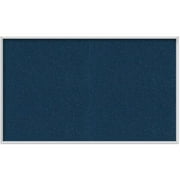 Ghent's Vinyl 18" x 24" Bulletin Board with Aluminum Frame in Navy
