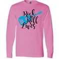 thumbnail image 3 of Inktastic Rock and Roll Lives with Blue Guitar Long Sleeve T-Shirt, 3 of 5