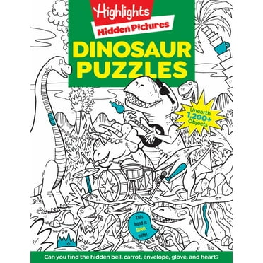 HIGHLIGHTS: Dinosaur Puzzles (Paperback)