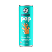 Health-Ade Pop, Prebiotic Soda, Ginger Fizz - 8 Pack
