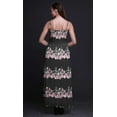 thumbnail image 3 of Bimba Ranunculus & Chrysanthemum Floral Print Women Smocked Bodice Beach Sun Dress-XXX-Large, 3 of 7