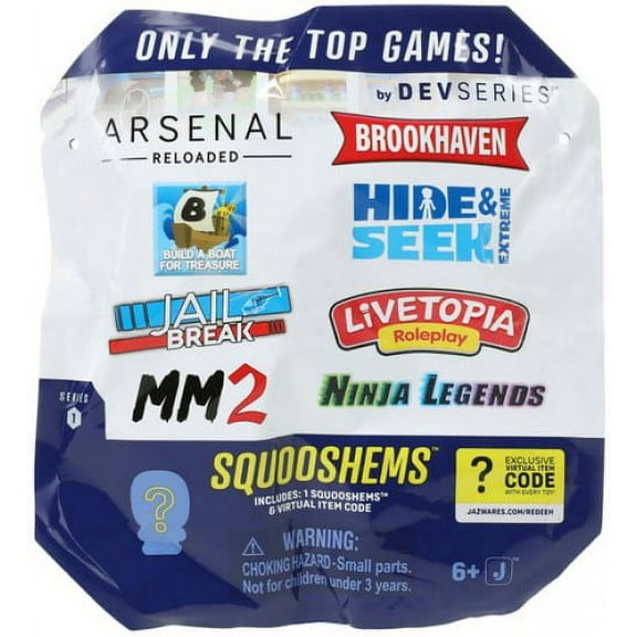 Jazwares Roblox DevSeries Squooshems