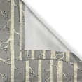 thumbnail image 4 of Ambesonne Birch Valance Pack of 2, Trees Nature Boho Composition, 54"X12", Pale Yellow and Warm Taupe, 4 of 5
