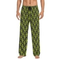 thumbnail image 4 of joogoo Men's Pajama Pants Neon Cactus Soft Long Sleep Lounge Pjs Bottoms S, 4 of 7