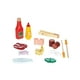 thumbnail image 3 of Set de cocina Pretend Playset Hape Wooden Gourmet Grill para niños, 3 of 8