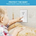 thumbnail image 2 of BABARLA 50 Pack Outlet Covers Baby Proofing Plug Covers with Hidden ring-pull handle design for home, 2 of 7