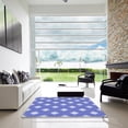 thumbnail image 7 of Ahgly Company Machine Washable Indoor Rectangle Transitional Heavenly Blue Area Rugs, 3' x 5', 7 of 7