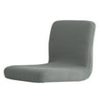 thumbnail image 1 of Youkk Fashionable Bar Stool Covers Unique And Refresh Bar Stools Made With Polyester Bar Stool Chair Cover dark grey, 1 of 6