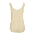 thumbnail image 6 of DHFJKG Summer Camisole Tops For Women Solid Color Lace Trim Sleeveless Tank Clothes Casual Everyday Wear Solid Color Stylish Tops, 6 of 6