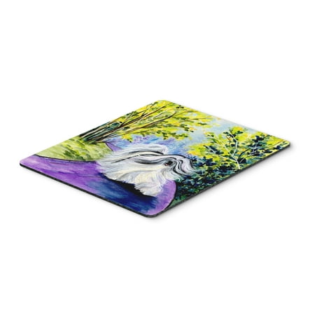 Tibetan Terrier Mouse Pad / Hot Pad / Trivet