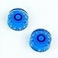 thumbnail image 3 of (F45) Ensemble de 2 Boutons de Vitesse style LP pour Guitare, Bleu, 3 of 4