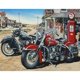 thumbnail image 2 of 5D bricolaje completo taladro cuadrado diamante pintura motocicleta cruz puntada bordar Likrtyny decoración de arte, 2 of 9