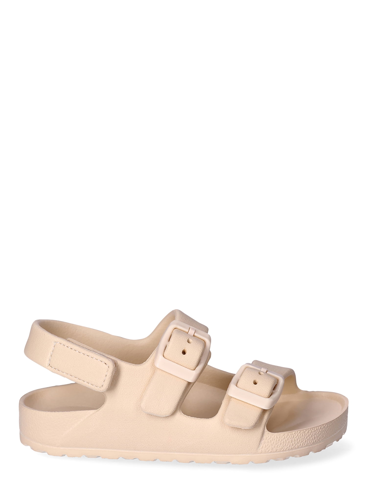 Wonder Nation Toddler Kids EVA Two Buckle Sandal, 2- Pack
