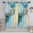 thumbnail image 5 of Blackout Kids Curtains,Blue Gold Marble Pattern Childrens Insulated Curtains Set Of 2,Bedroom Essentials,Toddler Room Decor 42"x63", 5 of 5
