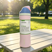 Owala 24 oz. FreeSip Stainless Steel Water Bottle - Peach Pink