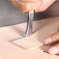 thumbnail image 3 of MYG 1.0-2.5mm Leather Arch Edge Sector Shallow Groove Crimper Pressure Line Tool, 3 of 9