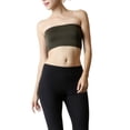 thumbnail image 4 of Women & Juniors One Size Strapless Seamless Stretch Bandeau Tube Bra Top (No Pad), 4 of 4