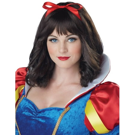 Adult Snow White Costume Wig