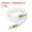 White / Golden, variant on Uxcell 3.3 Feet Pink Velvet Stanchion Rope Crowd Control Barrier Rope with Snap Hooks, Golden 2 Pack