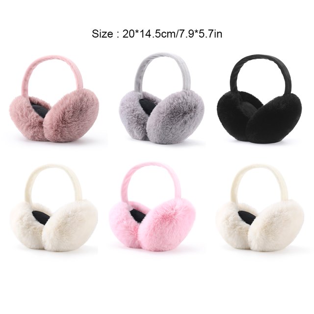 Cache-oreilles Pliables, Cache-Oreilles Enveloppant en Fausse Fourrure Duveteuse beige, avec Fausse Fourrure Peluche Douce pour Chaleur et Confort. Ces Cache-Oreilles Résistants au Froid Sont Ajustables avec un Serre-Tête Élastique et Conviennent à Diverses Tailles de Tête. le design Est Léger et Pliable, le Rendant Facile à Ranger et à Nettoyer. Idéal pour les Activités Hivernales comme le Ski, la Randonnée et le Travail en Plein Air. Autres Couleurs Offertes Incluent Rose, Gris, Noir, Blanc et Rose Pâle.