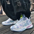 thumbnail image 3 of Novetra Men Basketball Shoes Casual Walking Sports Running - PURPLE_8, 3 of 5