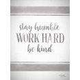 thumbnail image 2 of Norman, Michele 12x14 Black Ornate Wood Framed with Double Matting Museum Art Print Titled - Work Hard, 2 of 4