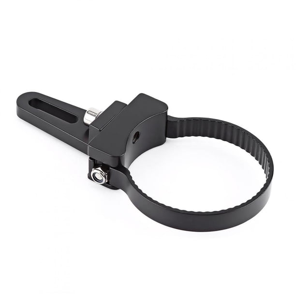 Qiilu 1" - 3" Tubo de aluminio Bull / Roll Bar Abrazaderas de montaje Soporte Holder LED Car Truck Off Road Luz de trabajo(3 pulgada) Ecomeon no