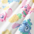 thumbnail image 4 of Disney Stitch Girls Dresses with Graphic Ruffled Shoulder Casual Outfits for Summer, Sizes 2-6, 4 of 6