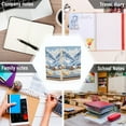 thumbnail image 6 of FORMRS 1-Subject Spiral Notebook 8" x 5" College Ruled 60 Refillable Sheet A5 Hard Cover, Winter Mountain, 6 of 7