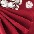 thumbnail image 3 of Clara Clark Bath Towels Set, 100% Cotton Luxury Softness 6 Pc Set, Red, 3 of 7