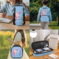 thumbnail image 3 of Yspwyqan Blue Axolotl Heart Backpack Set With Lunch Box Pencil Case Girls, 4Pcs 17 Inch School Backpack Fits 13 Inch Laptop, Large Capacity Adjustable Straps for Middle High School, 3 of 7