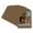 Aged Oak Brown, variant on Tawny Brown Picture Frame Mat for 14x18 Frames - Oval Opening for 12x15 Photos - 1 Mat
