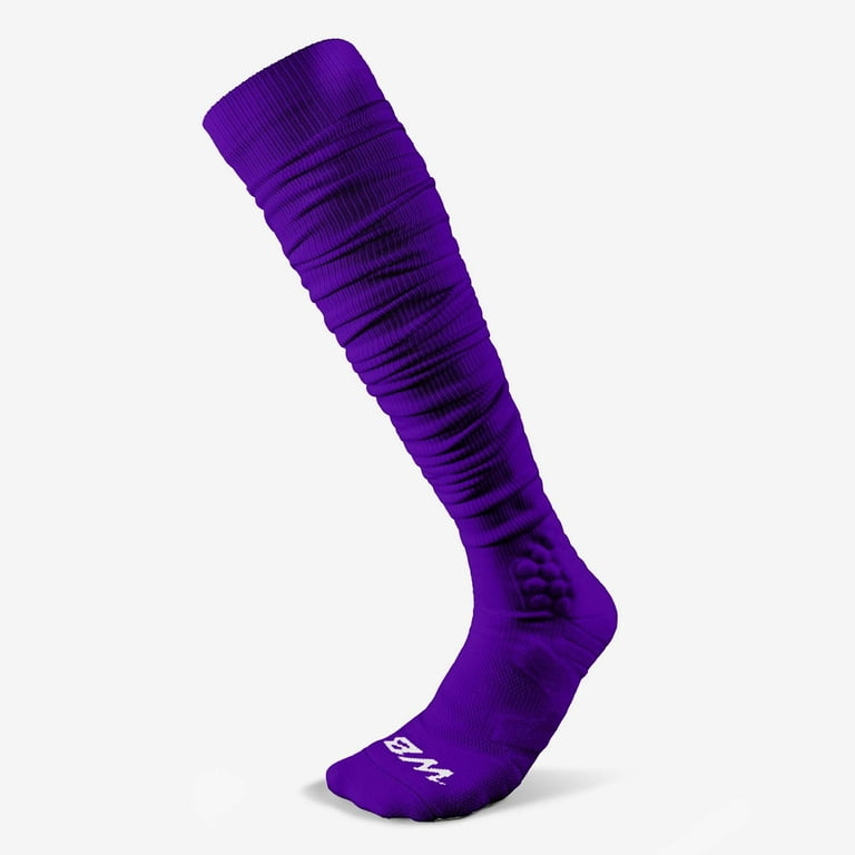 We Ball Sports Scrunch Football Socks Extra Long Padded Sports