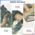 thumbnail image 6 of FORMRS Kids Pajama Pants with Pockets Size 6-8Y Boys Lounge Sleep Bottoms, Dinosaur with Stars, 6 of 8