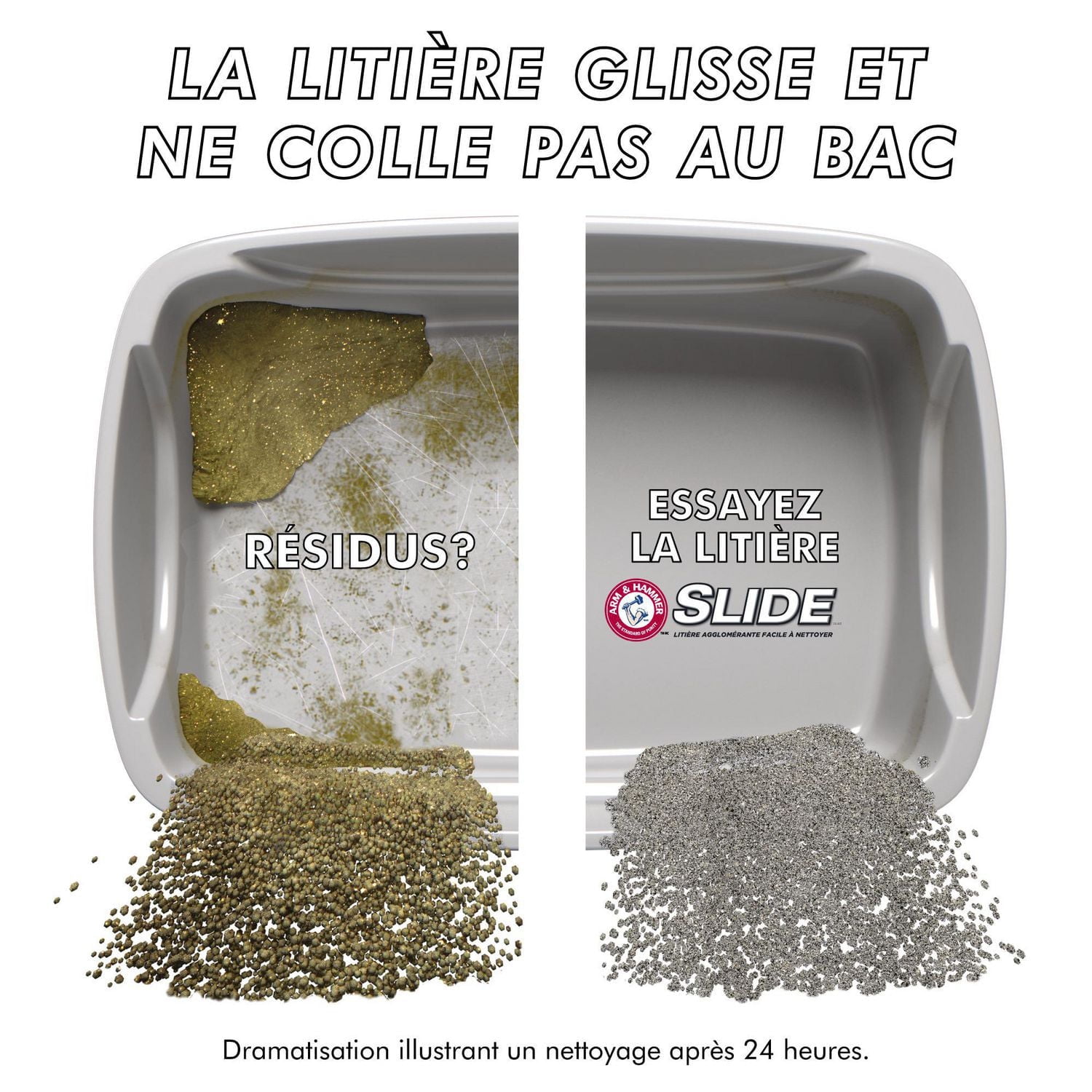 Litière Agglomérante et Scellante d'Arm & Hammer Multi-Chat pour chats 12,7 kg