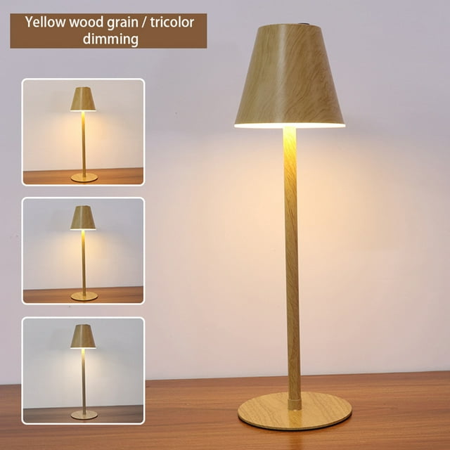 EastVita Led Table Lamp Usb Rechargeable Built In 5200Mah Battery Wireless Decorative Desk Lamp For Hotel Restaurant