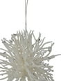 thumbnail image 4 of Northlight Starburst Hanging Christmas Ornament - 4.5" - White, 4 of 4
