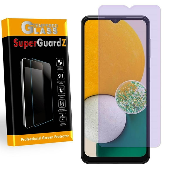 [2-Pack] For Samsung Galaxy A13 5G / Samsung Galaxy A12 - SuperGuardZ Anti Blue Light [Eye Protection] Tempered Glass Screen Protector, Anti-Scratch, 9H Hardness