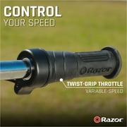 Razor Pocket Mod Classic Euro-Style Electric Scooter - Onyx Black, 24V, up to 15 mph, for Child 8+
