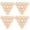 As Shown, variant on Pungan wooden shapes 100Pcs Wooden Hexagon Wood Chips for DIY Crafts,0.69"X0.69"X0.12"