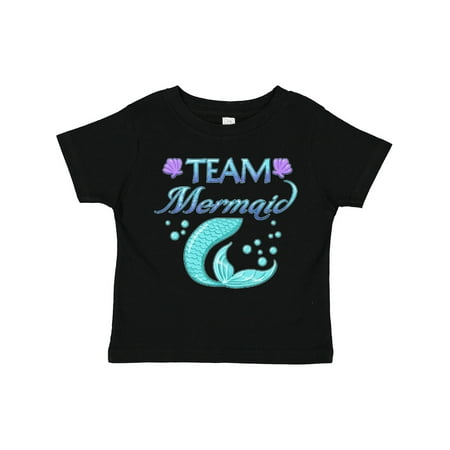 

Inktastic Team Mermaid Gift Toddler Boy or Toddler Girl T-Shirt