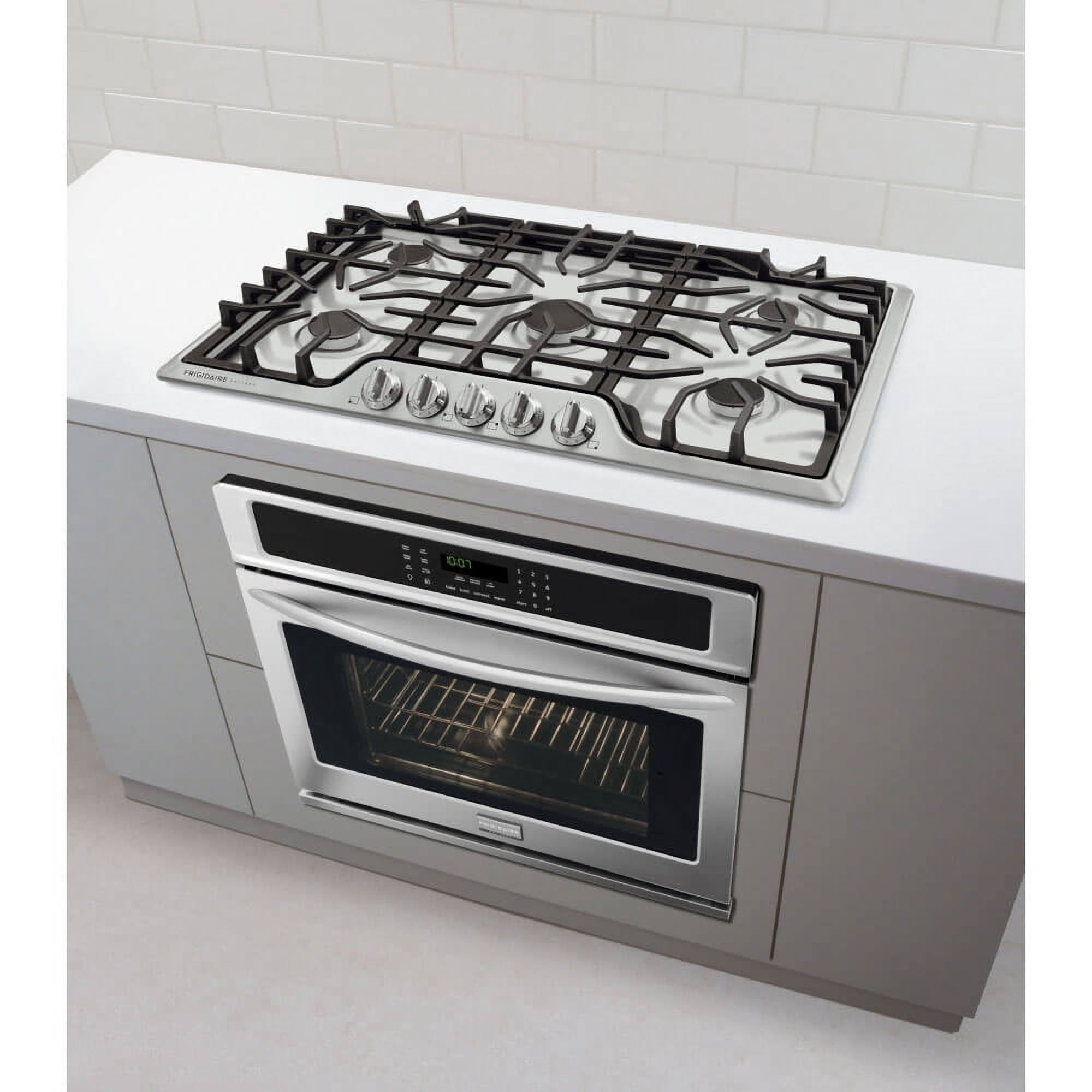 Frigidaire Gallery 36 inch Gas Cooktop in Stainless Steel with 5 Burners