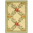 thumbnail image 3 of SAFAVIEH Chelsea Makayla Floral Wool Area Rug, Ivory, 4'6" x 6'6" Oval, 3 of 11