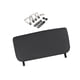 thumbnail image 5 of Funda para el panel del respaldo del asiento, funda para el bolsillo de almacenamiento del respaldo, reemplaza la funda del bolsillo del respaldo del asiento para autos Serie 6 GT 2016-2023 Negro, 5 of 9