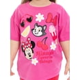 thumbnail image 6 of Minnie Mouse Toddler Girls Graphic Tee and Bike Shorts Set, 2-Piece, Sizes 12M-5T, 6 of 7