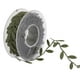 thumbnail image 3 of Cinta de hojas plateada de 15 m, cinta de hojas hecha de poliéster, cinta ornamental con puntas para Verde oscuro, 3 of 7